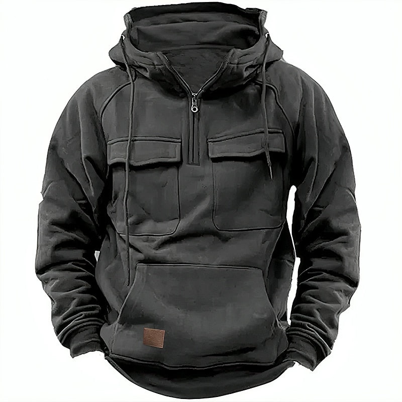 Aaron - Stylish Hooded Jacket for Men – Perfect for Spring