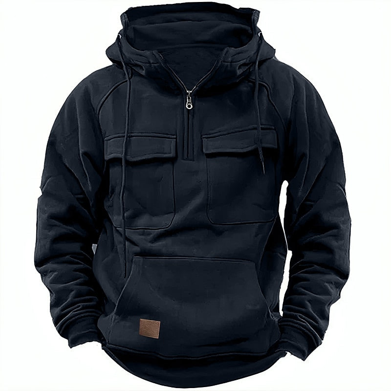 Aaron - Stylish Hooded Jacket for Men – Perfect for Spring